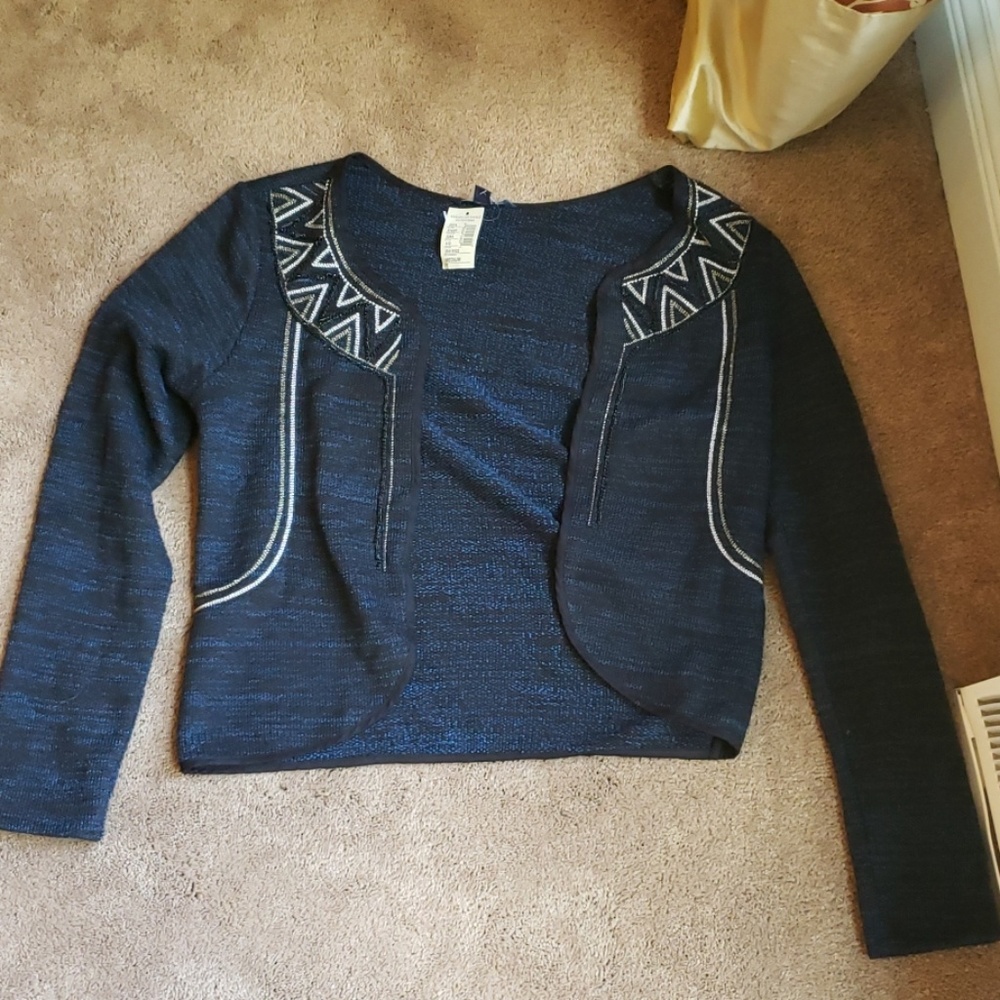 Blue sweater